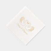 Paire de Swans Mariage Anniversaire V3 (Droite)