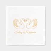 Paire de Swans Mariage Anniversaire V3 (Recto)