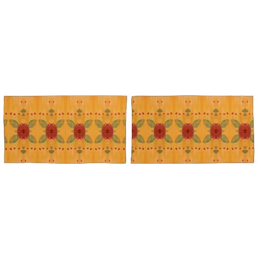 Paire de taies d'oreiller King Size (devant-Set)