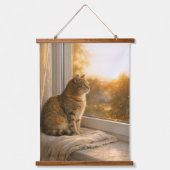 Paire de tapisseries Compagnons de fenêtre Chat & (Recto)