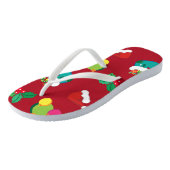 Paire de tongs de Noël (Incliné)