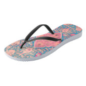 Paire de tongs motif persan (Incliné)