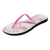 Paire de tongs rose (Incliné)