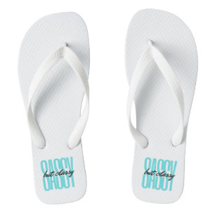 Paire de tongs sobre mais classique