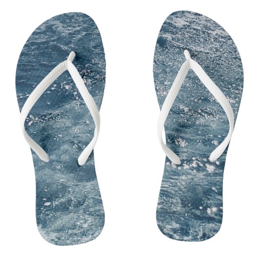 Paire d'eau bleue des tongs (Semelle)