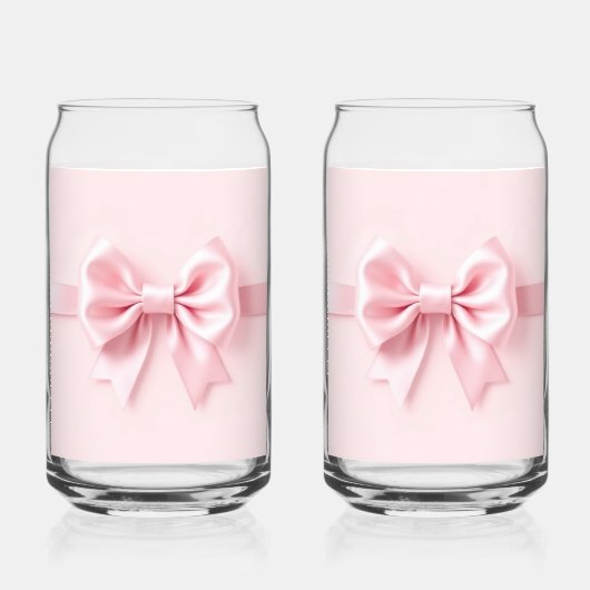 Paire en verre Pink Bow (Recto)