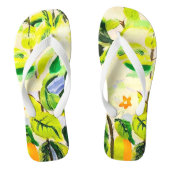 Paire florale tropicale de tongs (Semelle)