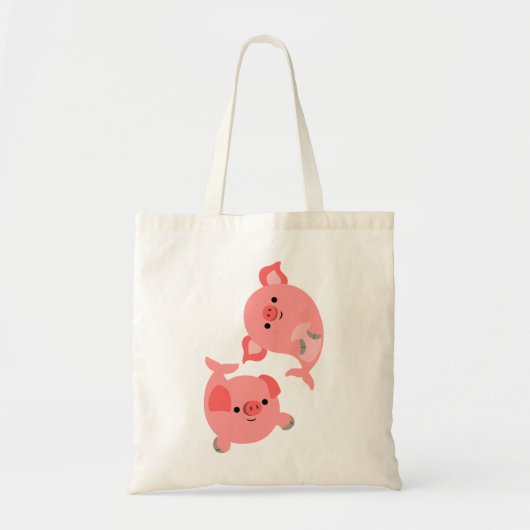 Paire mignonne de sac de cochon de dessin (Devant)