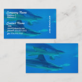 Paires de cartes de visite de requins (Devant / Derrière)