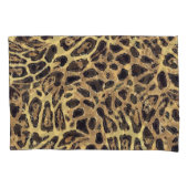 Paires de léopard de taies d'oreiller, taille (devant-gauche)