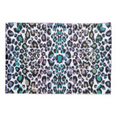 Paires de taie d'oreiller d'empreinte de léopard (Dos-gauche)