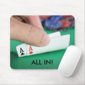 Paires de tapis de souris d'as (Avec souris)