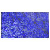 Paires grandes de marbre bleues de taie d'oreiller (devant-Droit)