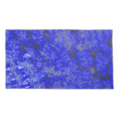 Paires grandes de marbre bleues de taie d'oreiller (Dos-gauche)