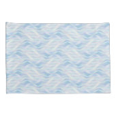 Paires standard de taie d'oreiller de vagues (Dos-Droit)