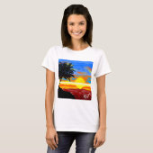 paisagem tropical t-shirt (Voorkant volledig)