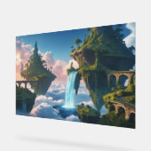 Paisaje de montañas flotantes acryl bord (Hoek)