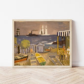 Paisaje de Playa | Joaquín Torres-García Poster