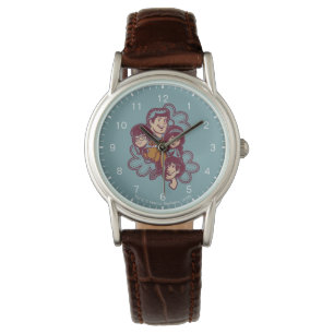 Paisely Flower Scooby-Doo en de Gang Horloge