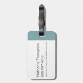 Paisely Flower Scooby-Doo en the Gang Bagagelabel (Achterkant verticaal)