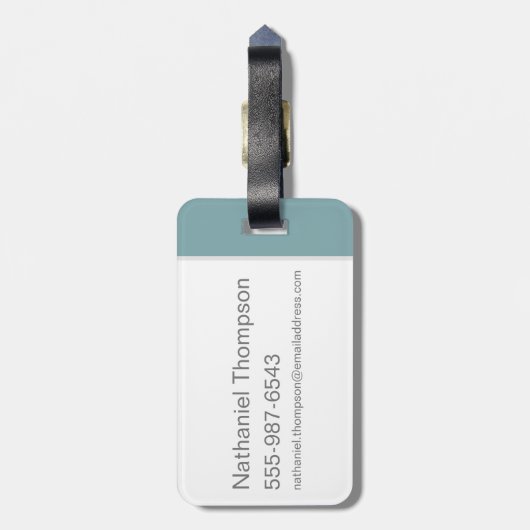 Paisely Flower Scooby-Doo en the Gang Bagagelabel (Achterkant verticaal)