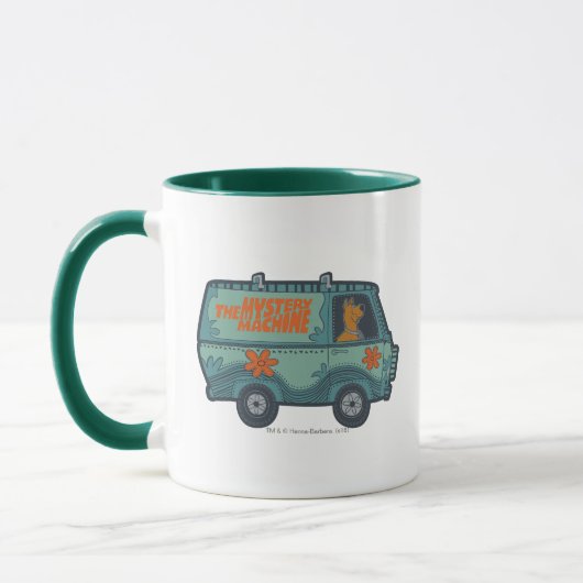 Paisely Scooby-Doo Driving Mystery Machine Mok (Links)