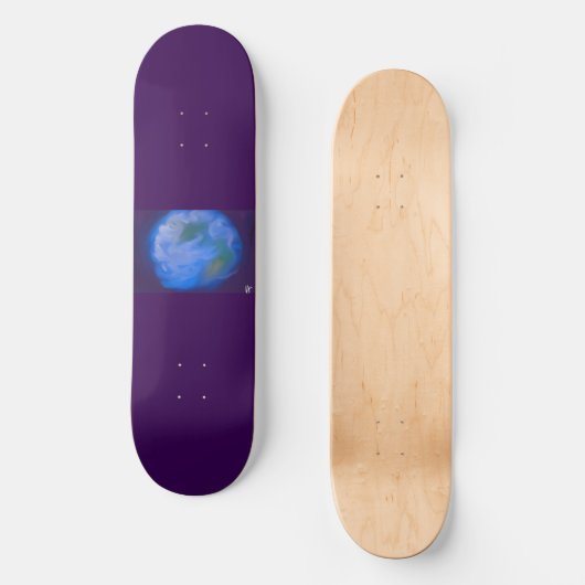 Paisible Earth Skateboard (Recto)