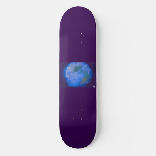 Paisible Earth Skateboard (Recto)