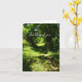 Paisible Voie De Campagne Penser À Votre Carte (Fleur jaune)