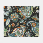 Paisley. A seamless pattern based on the tradition Fleece Deken (Voorkant (Horizontaal))