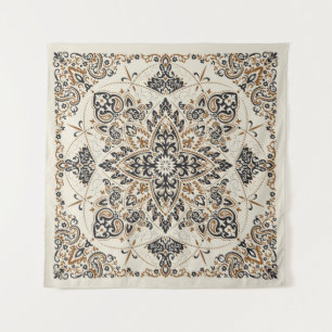 Paisley Bandana Afdrukken Zijde Ontwerp Wandkleed