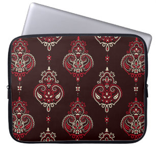 Paisley Bandana: print van Boho. Laptop Sleeve