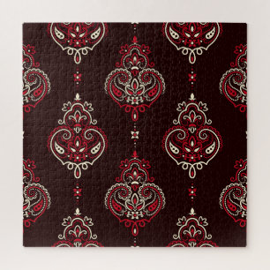 Paisley Bandana: print van Boho. Legpuzzel