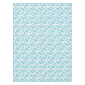 Paisley blauw naadloos patroon. tafelkleed (Voorkant)