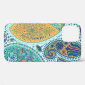 Paisley  bloemmotief, etnische naadloze achtergron Case-Mate iPhone case (Achterkant (horizontaal))