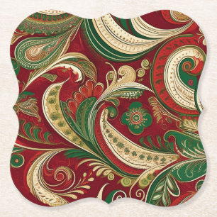 Paisley Bourgondië Onderzetter