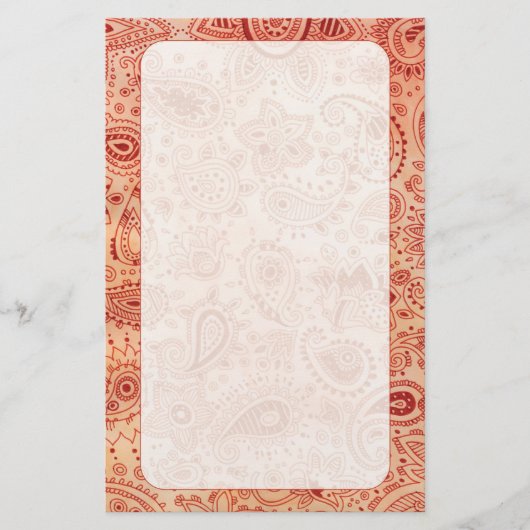 Paisley Briefpapier (Voorkant)