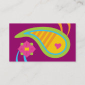 Paisley Cartes de visite (Dos)