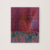 Paisley Cat Puzzle (Vertical)