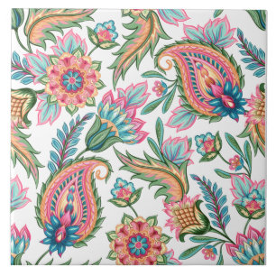 Paisley Ceramic Tegel Tegeltje