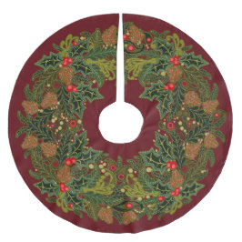 Paisley Christmas Wreath Kerstboom Rok