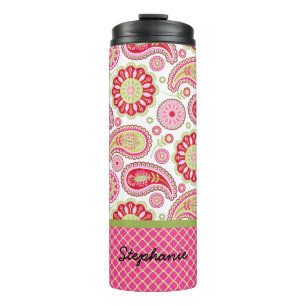 Paisley Custom Thermal Tumbler Thermosbeker