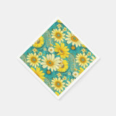Paisley Daisy Napkin Servet (Hoek)