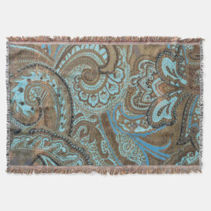 Paisley Damask - Blanket Deken