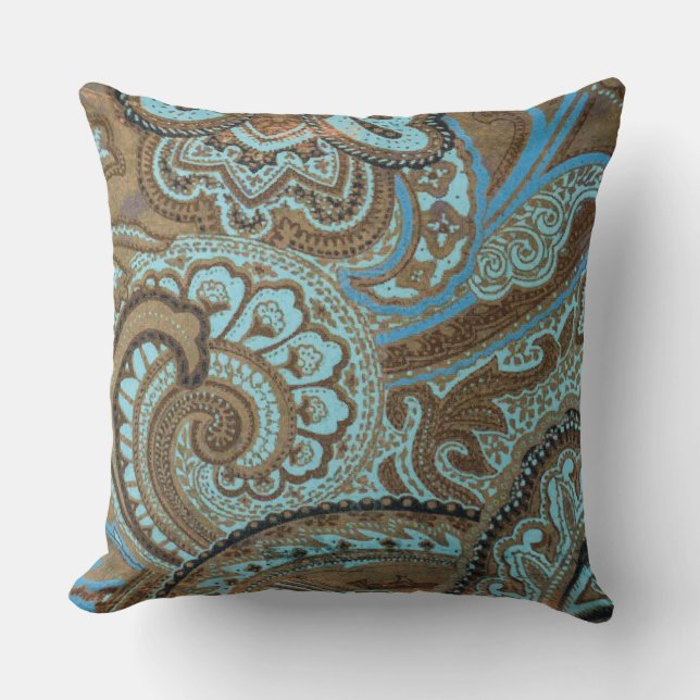 Paisley Damask - Coussin (Recto)