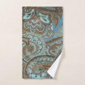 Paisley Damask - Letterhanddoekset Bad Handdoek (Handdoek)