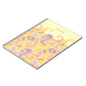 Paisley dans le Carnet citron (Côté gauche)