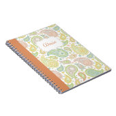 Paisley dans le Carnet Peach (Côté Droit)