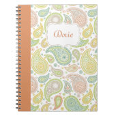 Paisley dans le Carnet Peach (Devant)