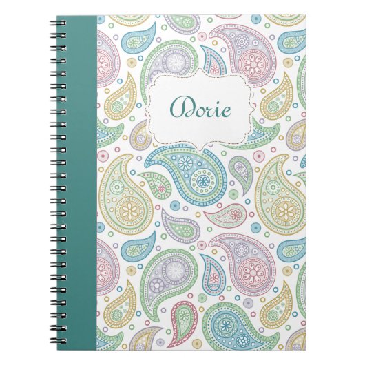 Paisley dans le Carnet Peacock (Devant)